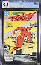 Flash (1987) #1 CGC NM/M 9.8 White Pages DC Comics 1987 picture