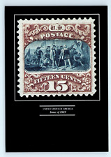 1869 Series Fifteen Cent Stamp Philatelic Council Postcard picture