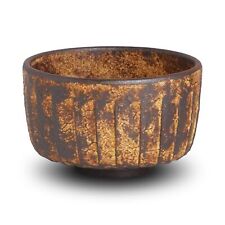 Sogimon Mitate-Inspired Kyoto Kiyomizu-ware Earthenware Matcha Bowl - 14.2 fl... picture