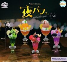 Akogare Night Parfait Mascot Capsule Toy 5 Types Full Comp Set Gacha New Japan picture