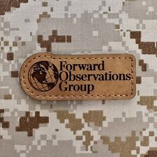 Forward Observations Group Bald Bros FOG Global Leather Patch picture