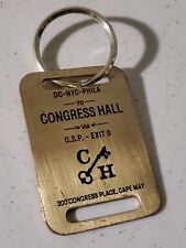Super Rare Original Congress Hall Cape May NJ Bottle Opener Keyring Keychain 1- picture