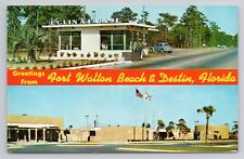 Postcard Greetings From Fort Walton Beach And Destin Florida picture