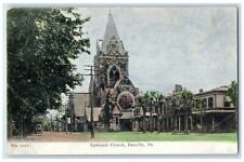 c1905 Exterior View Episcopal Church Danville Pennsylvania PA Unposted Postcard picture