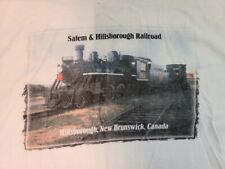 Salem & Hillsborough Railroad Museum, T-Shirt Adult L - Hillsborough, NB picture