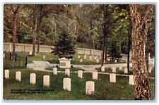 1910 Graves Unknown Soldiers Mackinac Island MI Vo Hammon Publishing CO Postcard picture