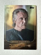 2024 Topps Dune Release Day Emperor Shaddam IV Christopher Walken /150 SSP #6 picture