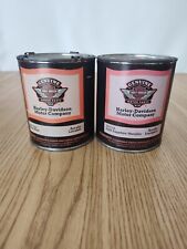 Vintage Harley-Davidson quart paint cans motorcycle advertising  picture