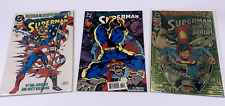 Lot (3) Superman #79, #82, #89 DC Comics 1987 picture
