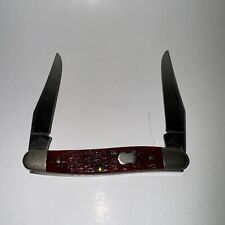 Case Bros Cutlery Muskrat Knife SS Blades Vintage Old Shield picture