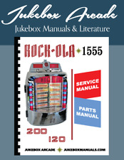 Rock Ola Model 1555 Wallbox 120/200 Selection Wallbox Service and Parts Manual picture