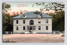 1910. STONY CREEK, CONN. PUBLIC SCHOOL. POSTCARD GG19 picture