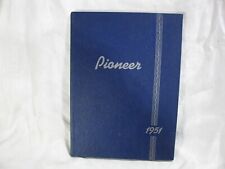1951 La Conner High School Yearbook (Washington) PIONEER ***Ships Free 2 US picture