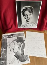 British Actress & Mystery Writer Dulcie Gray Autographed Collection picture