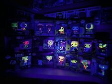 FUNKO POP BLACKLIGHT LOT EXCLUSIVES HORROR MOVIES KILLERS JERKS IDIOTS PROTECTOR picture