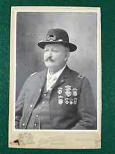 Vintage Photograph of Older Gentleman w Military Regaila picture