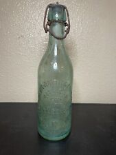 Very Rare 1890 H CLAUSEN & SON EMBOSSED BEER BOTTLE 886 - 890 Second Ave NYC picture