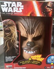 Star Wars The Force Awakens Chewbacca Electronic Mask B3226 **open Box*** picture