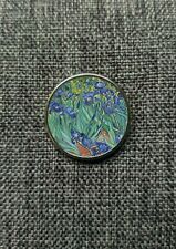 Irises Lapel Pin Badge 25mm (Vincent Van Gogh) picture