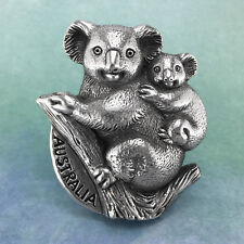 Koala Souvenir Pewter Fridge Magnet Australiana Gift, Australian Made picture