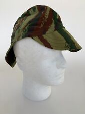 VTG Old French Bigeard Lizard Camo Cap Hat Paratrooper Commando Army France 60s picture