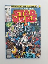 Star Wars 2 Newsstand Marvel 1977 Higher Grade 1st Obi-Wan, Han Solo, Chewbacca  picture