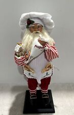 Santa Clause Baking For Christmas 19 inches picture