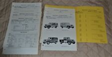 VTG 1963 Kaiser Willys Jeep Utility Vehicles Specs Series 54 55 58 + Appendices picture