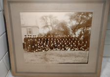 Vintage Highland Military Academy Worcester MA 12 x 14 Photo with Dog Mascot picture