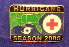 2005 HURRICANE SEASON American Red Cross pin HARD TO FIND VERSION REDUCED picture