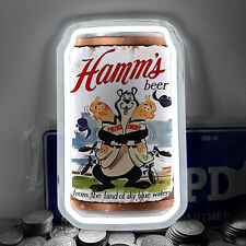 Hamm's Beer Can Neon Light Sign - Bar Wall Decor Y1 picture