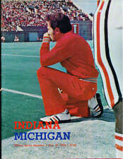 10/23 1976 Indiana vs Michigan football program em bx46 picture