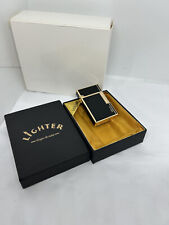 Top quality premium lighter black and gold in a vintage box picture