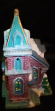 Cobblestone corners 2004 Windham Heights Christmas Village Church add-on collect picture