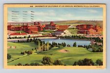 Los Angeles CA-California, University of California, c1946 Vintage Postcard picture