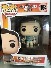 Funko Pop MOVIES The 40 Year Old Virgin Andy Stitzer BNIB Steve Carell VAULTED picture