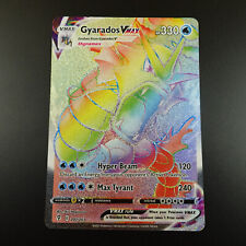 Gyarados Vmax 207/203 Evolving Skies Raindbow Rare Holo Pokemon Card picture
