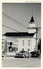 Vintage Postcard  MAIN ST. SCENE,  SCIO, NY UNPOSTED picture