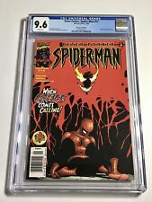 2000 PETER PARKER SPIDER-MAN #13 CARNAGE COVER RARE NEWSSTAND VARIANT CGC 9.6 WP picture