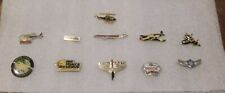 Vintage Airplane Aircraft  Aviation Pin Lot of 11 Space Shuttle Air Force Planes picture