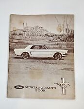 Ford Mustang Original Facts Book From 1964 picture