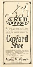 1915 THE COWARD SHOE~2.75” x 5.5” Ad Clipping~Arch Support-Greenwich, NY picture