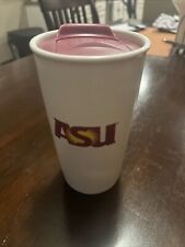 Starbucks ASU Arizona State University ceramic travel mug 12oz Tumbler picture