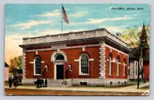 c1912 Post Office Adrian Michigan P422A picture