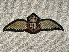 Rare Orig WW2 Cloth Pilots Wing 