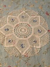 Mixed Lot 6 Vintage Doilies Handmade Crochet / Needlepoint Doily picture
