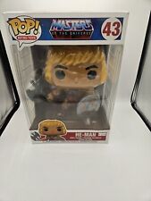 Funko Pop Vinyl Jumbo 10 in: Masters of the Universe - He-Man (10 inch) #43 picture