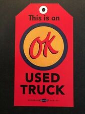 OK  Used Car Tag  OK  Used Truck Tag picture