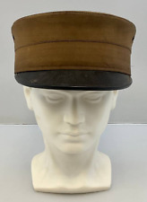 Vintage Railroad Train Conductor Hat Cap Sz 7 3/8 - Union Made USA picture