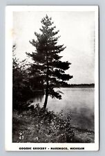 Marenisco MI-Michigan, Scenic Lake Views, Gogebic Grocery, Vintage Postcard picture